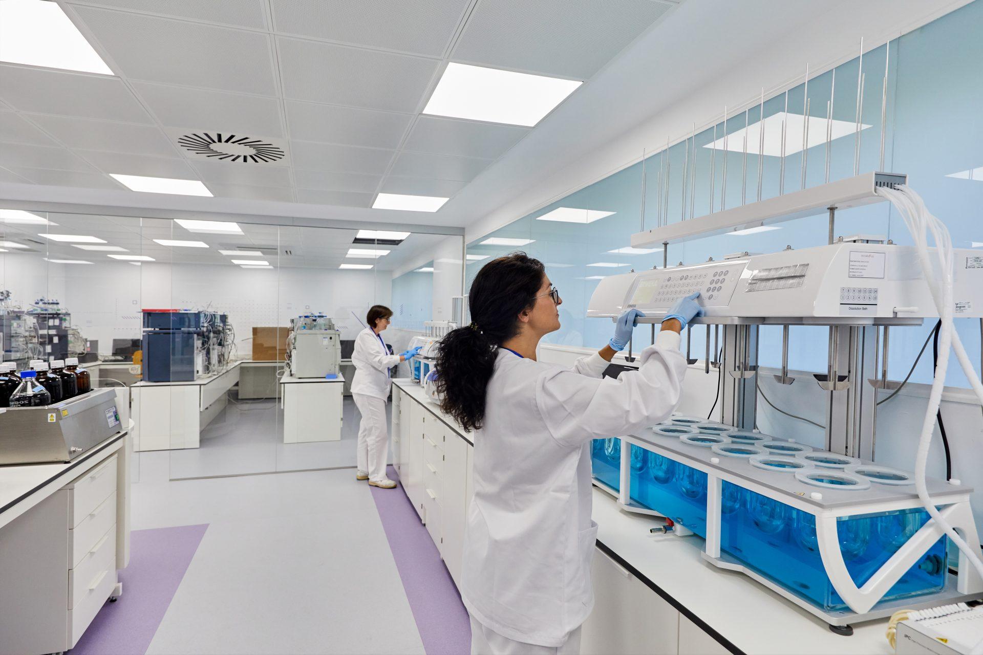 laboratorio farmacéutico en España