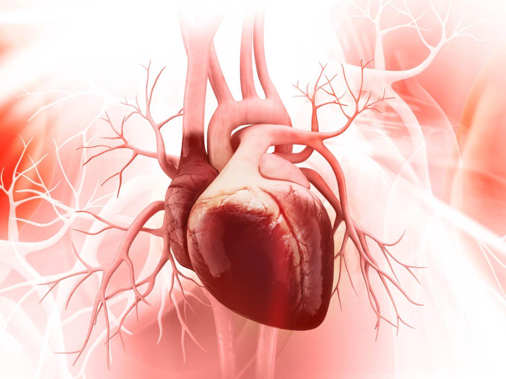 Corazón con tumor maligno
