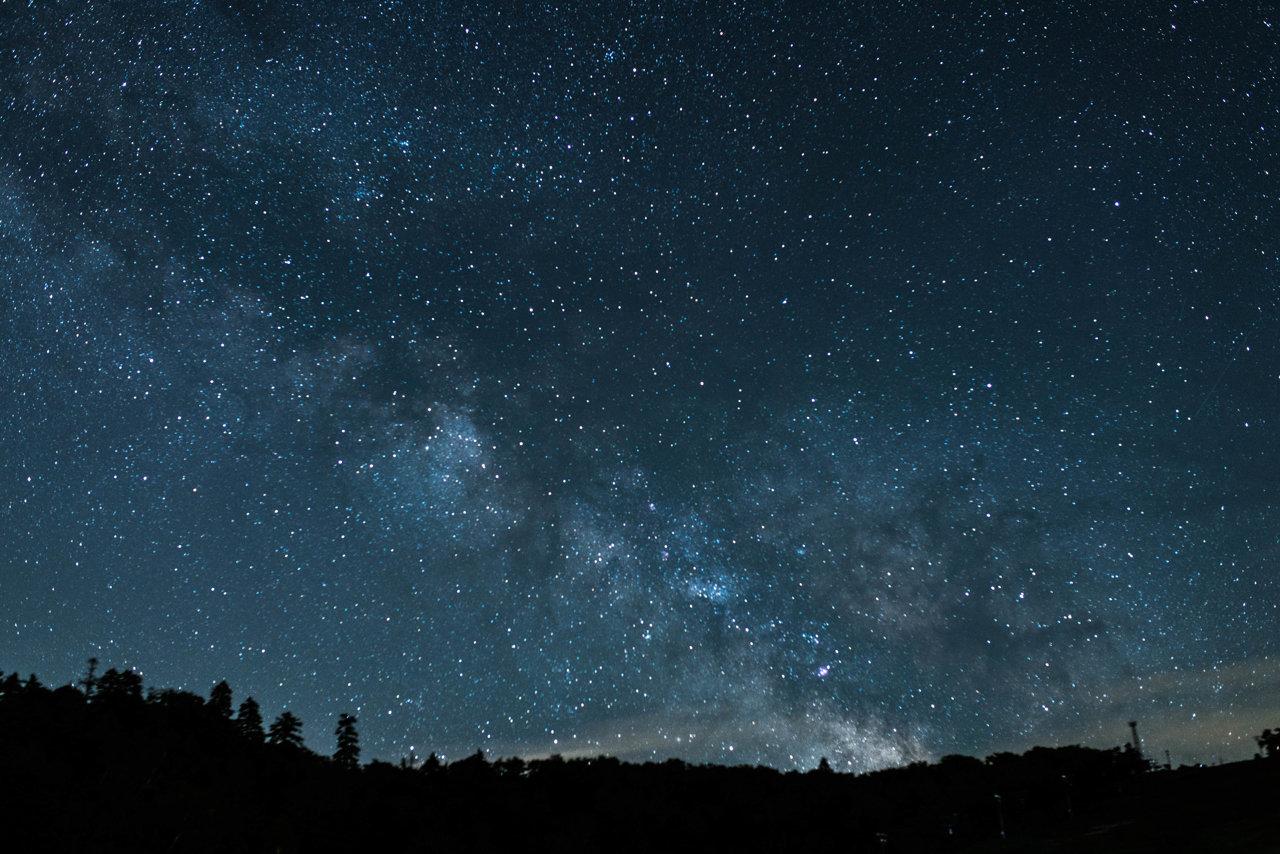 Estrellas visibles en la noche