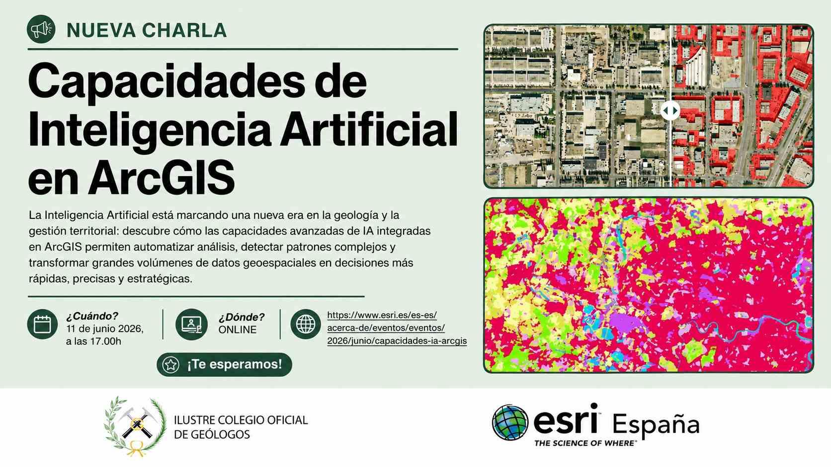 Capacidades de Inteligencia Artificial en ArcGIS