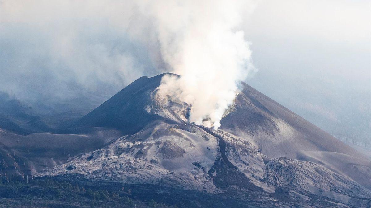 Coladas de lava del Volcán Cumbre Vieja en La Palma